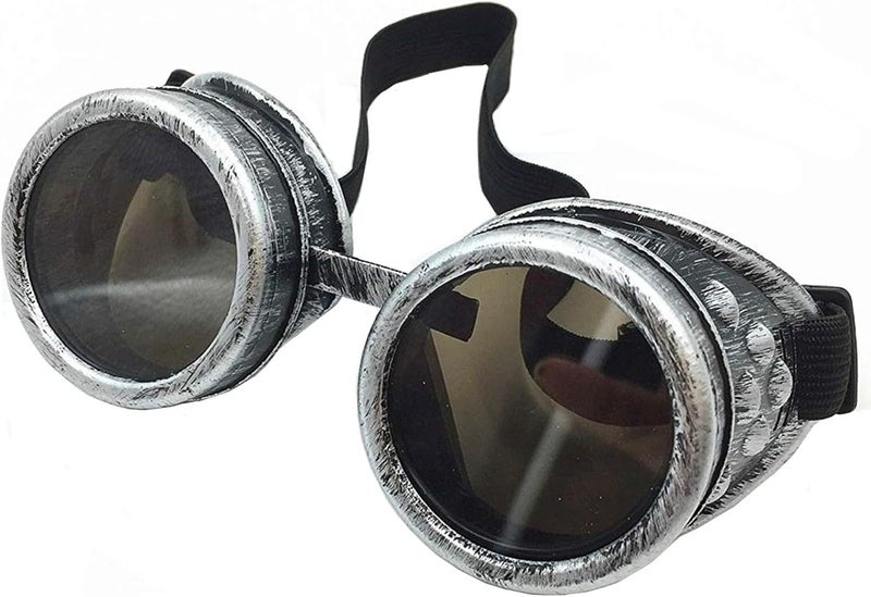 DDlife New Sell Vintage Steampunk Goggles Glasses Mad Scientist Goggles for Cosplay Costumes - Image 3